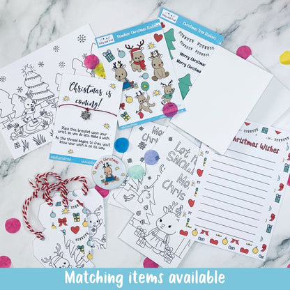 Christmas Charm Wish Bracelet - Dolly and Fred Designs