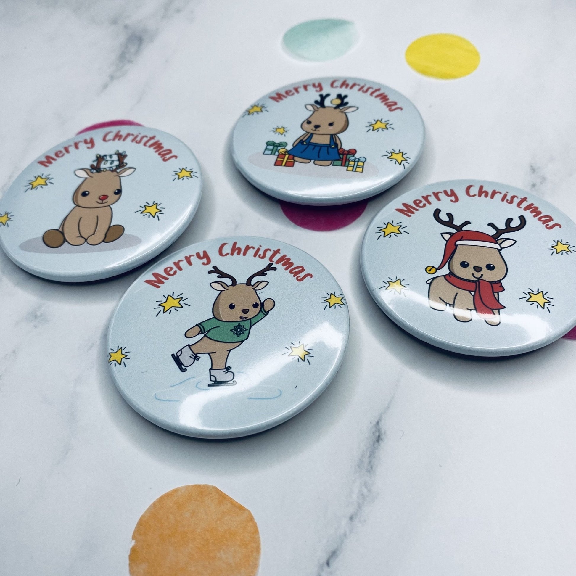 Christmas Reindeer Stationery Gift Box - Dolly and Fred Designs