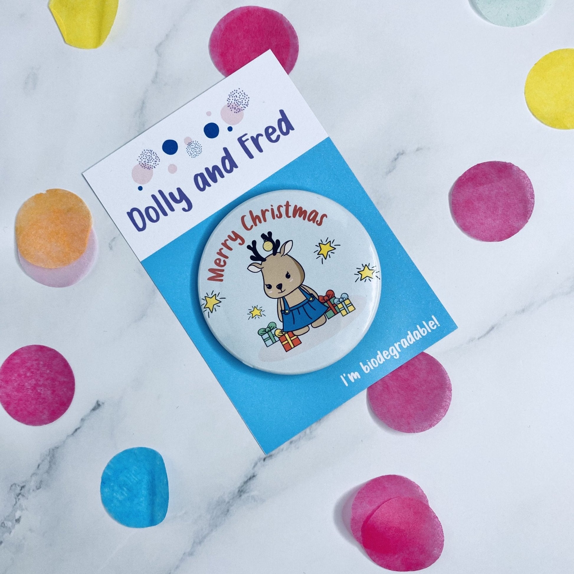 Christmas Reindeer Stationery Gift Box - Dolly and Fred Designs