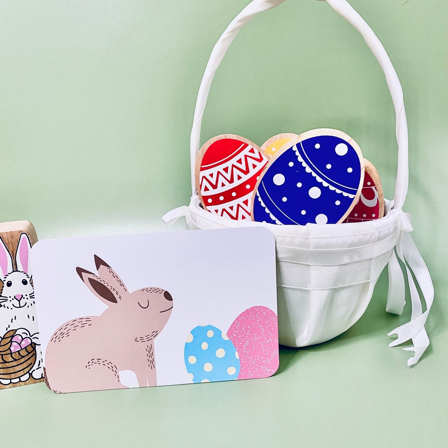 Easter egg hunt postcards - Dolly and Fred Designs