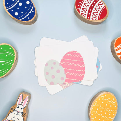 Easter egg hunt postcards - Dolly and Fred Designs