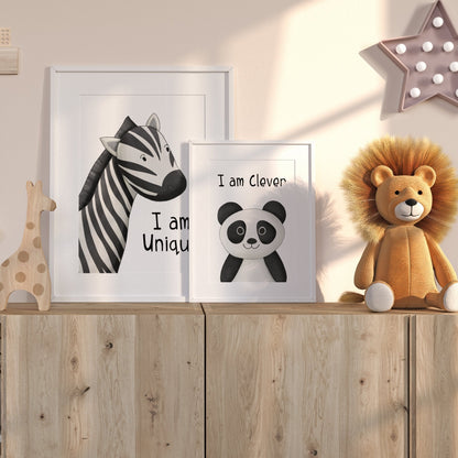 Jungle Motivational print set of 9 - Dolly and Fred Designs