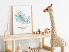 Narwhal bible verse print - Dolly and Fred Designs