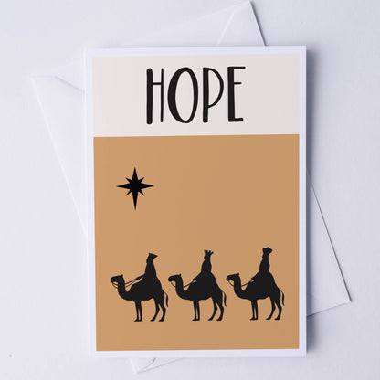 Pack of 5 Nativity Christmas Cards - Dolly and Fred Designs