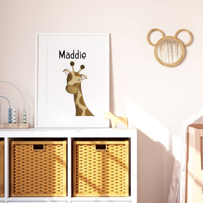 Set of 2 Safari Affirmation Prints - Dolly and Fred Designs